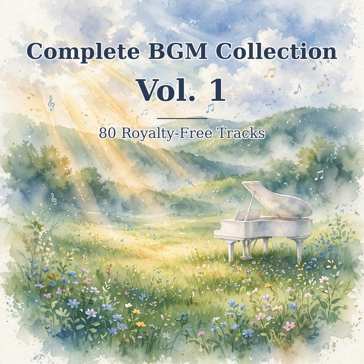Complete BGM Collection Vol. 1 — All 81 Royalty-Free Tracks for Creators